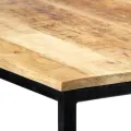 Table à dîner 180x90x75 cm Bois de manguier massif brut