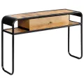 Table console 118 x 30 x 75 cm Bois de manguier massif