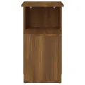 Table d'appoint Chêne marron 36x30x56 cm Bois d'ingénierie