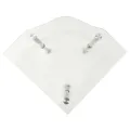 Table d'appoint 2 niveaux Transparent 38x38x50 cm Verre trempé