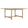 Table de jardin 150x150x76 cm Bois de teck solide