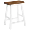Tabourets de bar lot de 2 bois massif