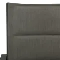 Chaises de jardin 2 pcs Textilène et acier Gris et anthracite
