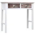 Table console Marron 90 x 30 x 77 cm Bois
