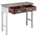 Table console Marron 90 x 30 x 77 cm Bois