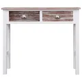 Table console Marron 90 x 30 x 77 cm Bois