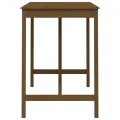 Table de bar Marron miel 140x80x110 cm Bois massif de pin