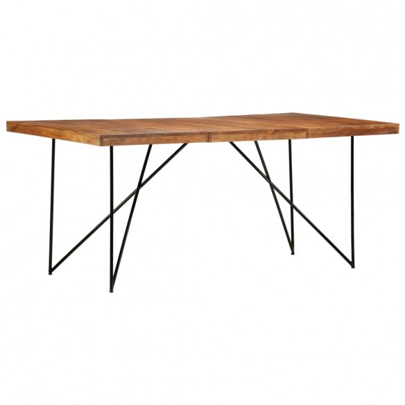 Table de salle à manger 180x90x76 cm Bois d'acacia massif