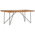 Table de salle à manger 180x90x76 cm Bois d'acacia massif