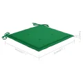 Chaises à dîner de jardin avec coussins 3 pcs Acacia massif