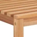 Chaises de jardin 4 pcs Bois de teck solide