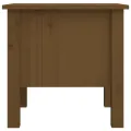 Table d'appoint Marron miel 40x40x39 cm Bois massif de pin
