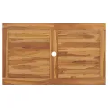 Table pliable de jardin 120x70x75 cm Bois de teck solide