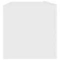 Meuble TV Blanc 100x30x30 cm Aggloméré