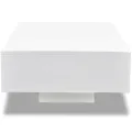 Table basse Haute brillance Blanche