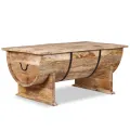 Table basse Bois de manguier massif 88 x 50 x 40 cm