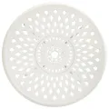 Table de jardin Blanc 78x78x72 cm Aluminium coulé
