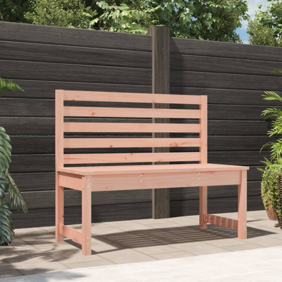 Banc de jardin 109 cm bois massif de douglas