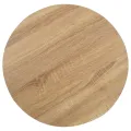 Table de bistro Marron clair 60 cm MDF