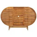 Table de jardin pliable 160x85x75 cm Bois d'acacia massif