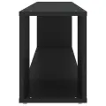 Meuble TV Noir 100x24x32 cm Aggloméré