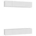 Meubles TV 4 pcs Blanc 80x30x30 cm Aggloméré