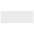 Meubles TV 3 pcs Blanc Aggloméré