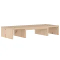 Support de moniteur 60x24x10,5 cm Bois de pin solide