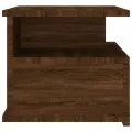 Table de chevet flottante Chêne marron 40x31x27 cm