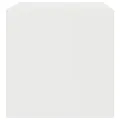Meuble TV Blanc 100 x 40 x 40 cm Aggloméré