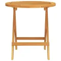 Table de bistro Ø46x47 cm Bois d'acacia massif