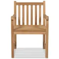 Chaises d'extérieur 2 pcs Bois de teck solide