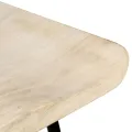 Tabourets de bar lot de 4 bois de manguier massif