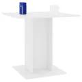 Table de salle à manger Blanc 80 x 80 x 75 cm Aggloméré