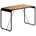 Table à dîner 118x60x76 cm Bois de manguier massif brut