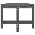 Table basse Gris 118x63x45 cm Bois massif de pin