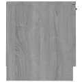 Meuble TV Sonoma gris 140x35x40 cm Bois d'ingénierie