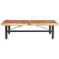 Table basse 142x90x42 cm Bois d'acacia massif