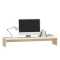 Support de moniteur 100x27x15 cm Bois de pin solide