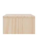 Support de moniteur 100x27x15 cm Bois de pin solide