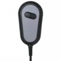 Fauteuil électrique de massage Gris clair Tissu