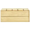 Table de jardin 75x75x31 cm Bois de pin imprégné