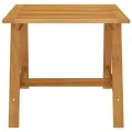 Table à dîner de jardin 88x88x74 cm Bois d'acacia massif