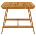 Table à dîner de jardin 88x88x74 cm Bois d'acacia massif