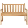 Banc de jardin 114 cm Bois de teck solide