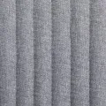 Chaises à manger lot de 2 gris clair tissu