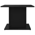 Table basse Noir 55,5x55,5x40 cm Aggloméré
