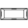 Table console Transparent 80x35x75 cm Verre trempé