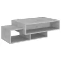 Table basse Gris béton 105x55x32 cm Aggloméré