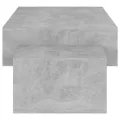 Table basse Gris béton 105x55x32 cm Aggloméré